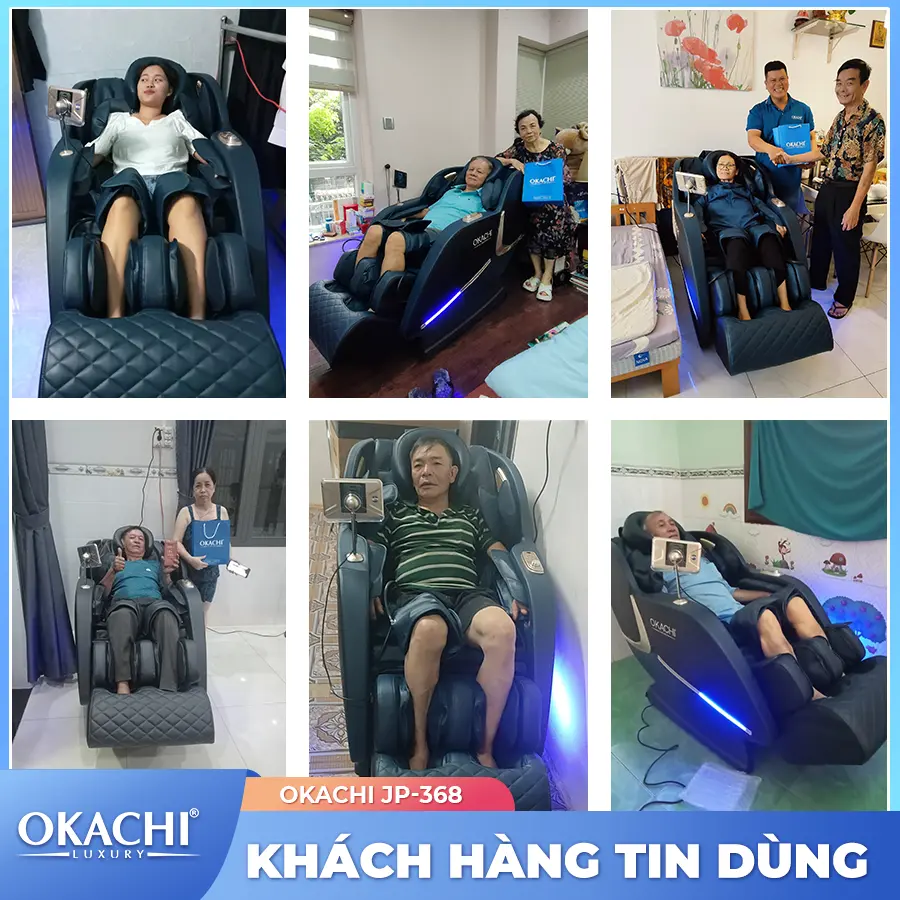 Ghế Massage Toàn Thân OKACHI JP-368