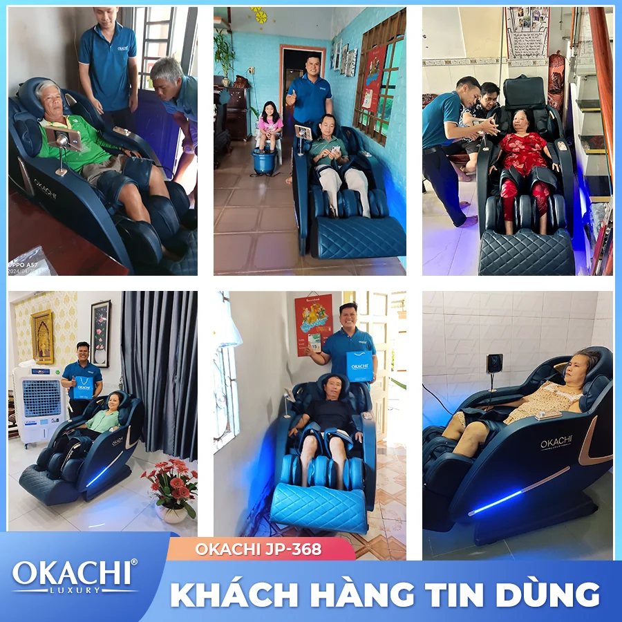 Ghế Massage Toàn Thân OKACHI JP-368