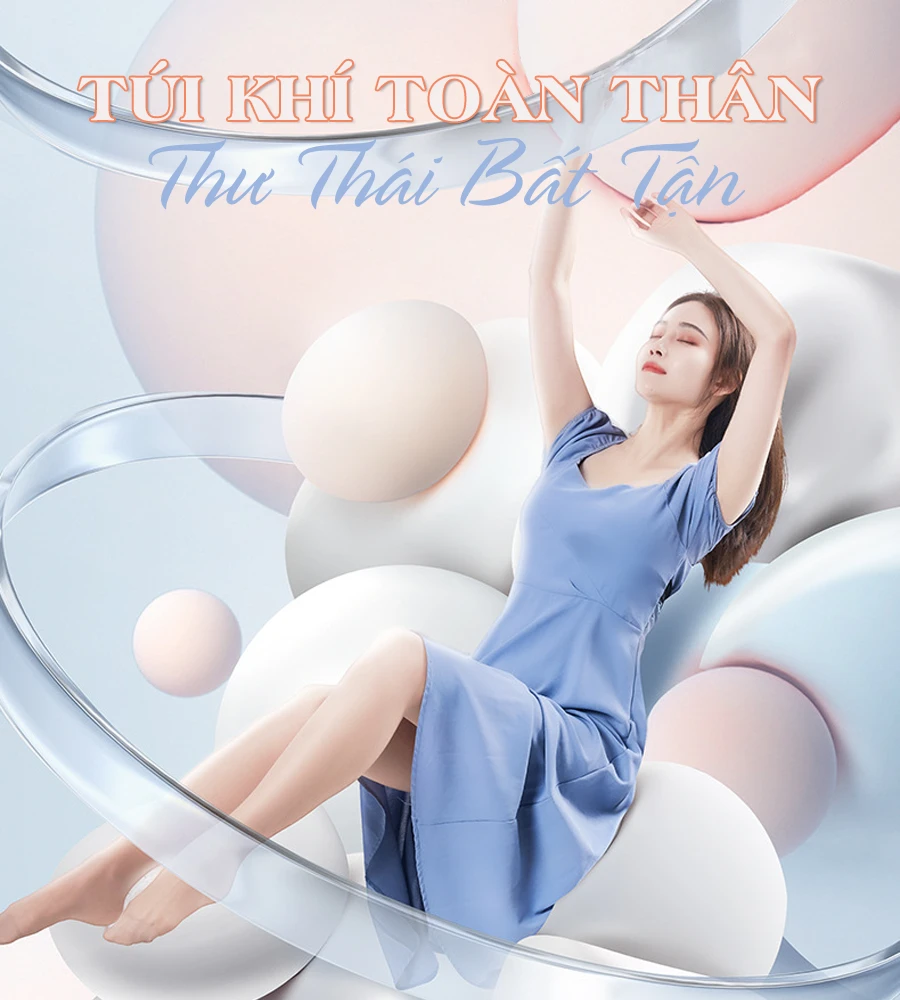 Ghế Massage Toàn Thân OKACHI LUXURY JP-388 (trắng nâu)