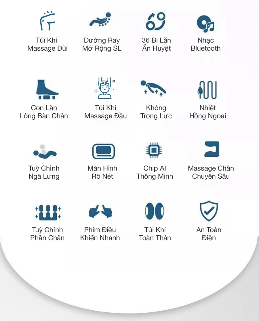 Ghế Massage Toàn Thân OKACHI LUXURY JP-388 (xanh)