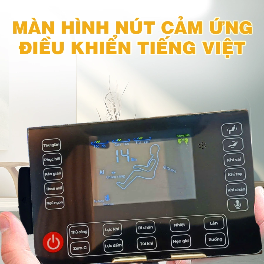 Ghế massage toàn thân OKACHI 4D JP-389 PLUS