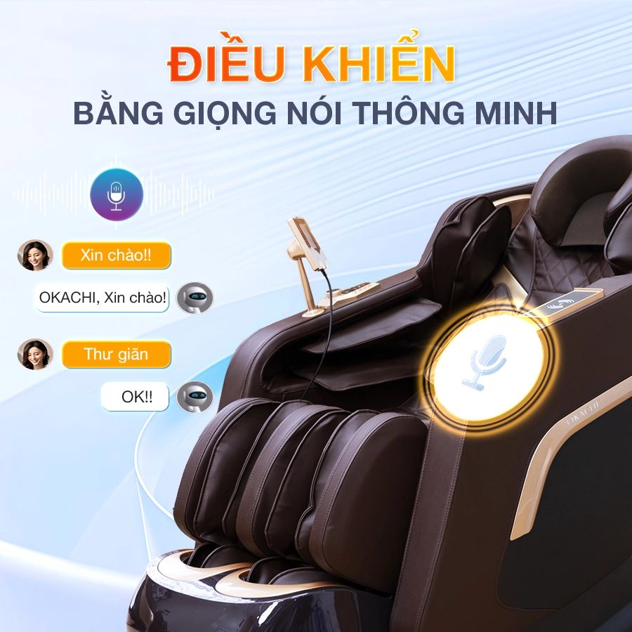 Ghế massage toàn thân OKACHI 4D JP-399A