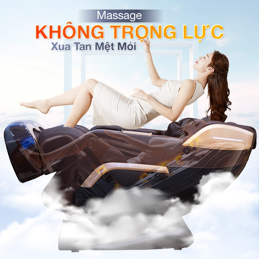 Ghế massage toàn thân OKACHI 4D JP-399A