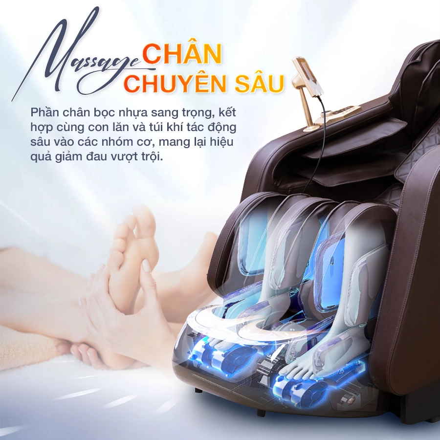 Ghế massage toàn thân OKACHI 4D JP-399A