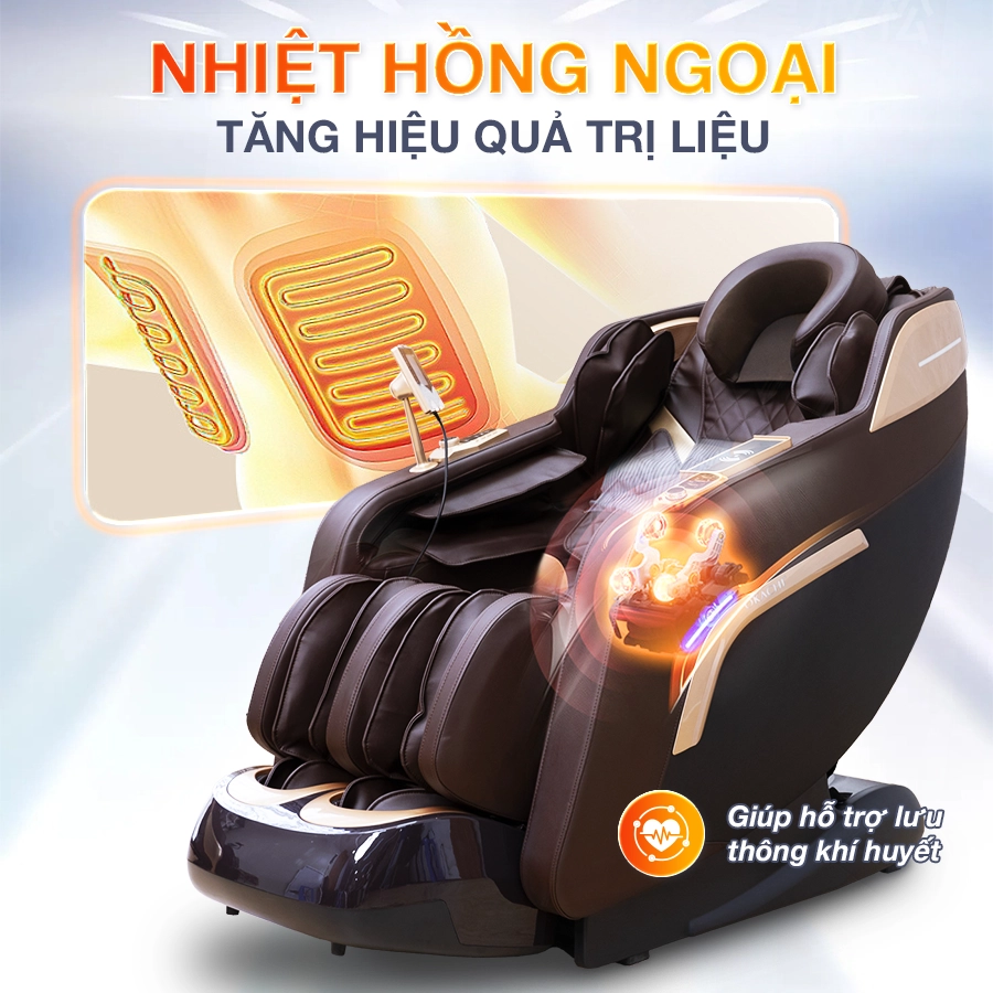 Ghế massage toàn thân OKACHI 4D JP-399A