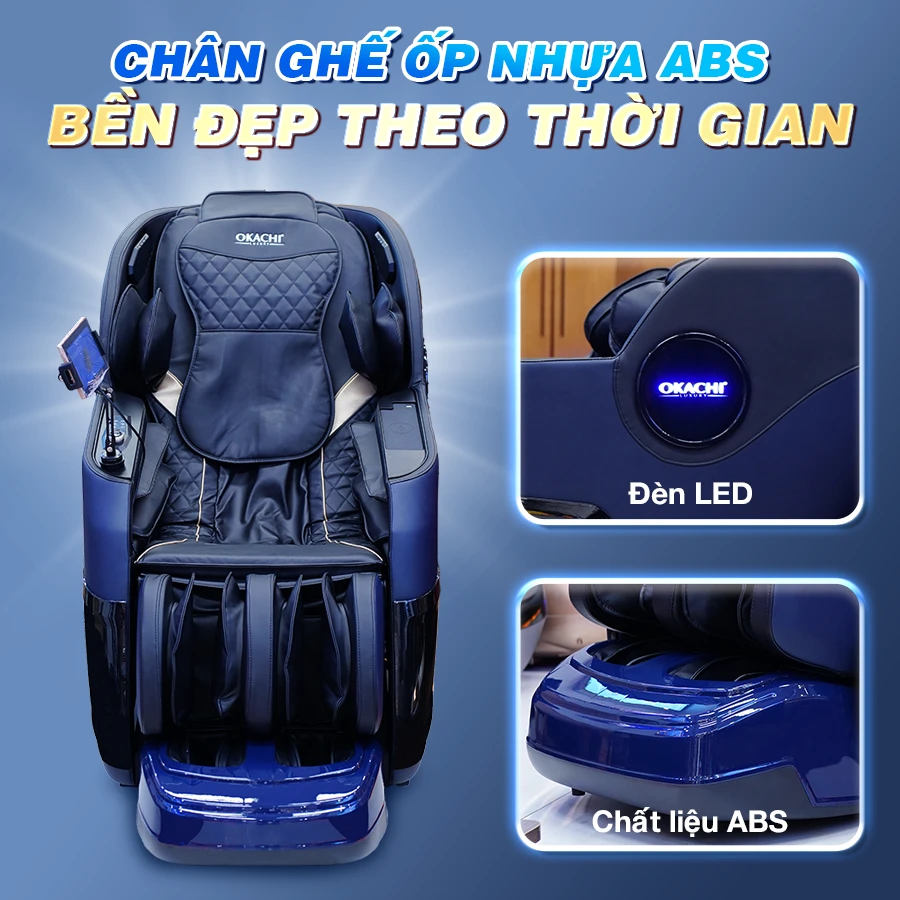 Ghế massage OKACHI JP-5200 (xanh)