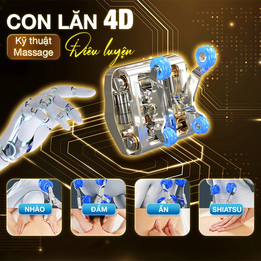 Ghế massage OKACHI CYBER RELAX JP-5900