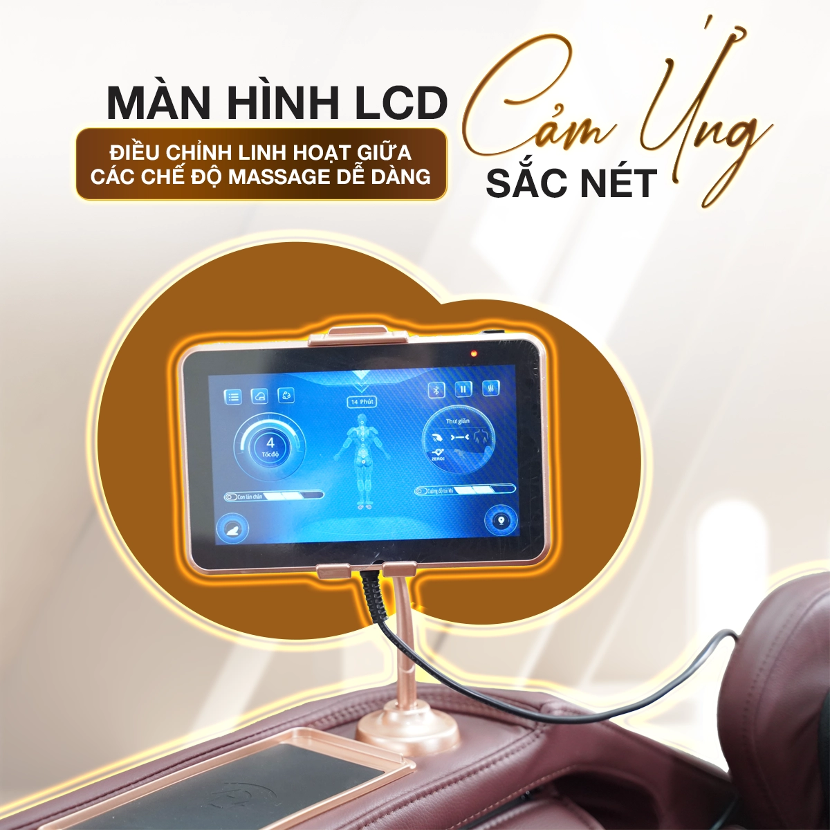 Ghế massage OKACHI CYBER RELAX JP-5900