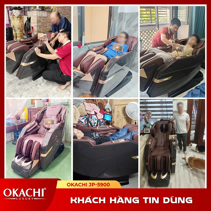 KHTD Ghế massage OKACHI JP-5900