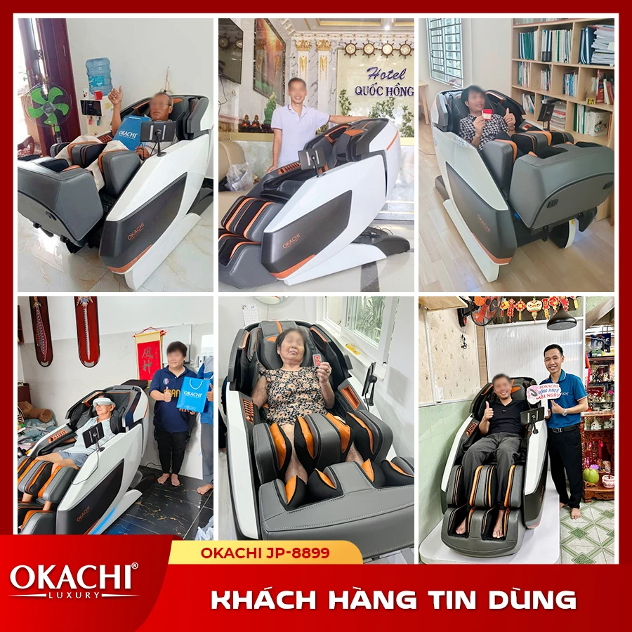 Ghế Massage Phi Thuyền 4D MAX OKACHI LUXURY ROYAL JP-8899