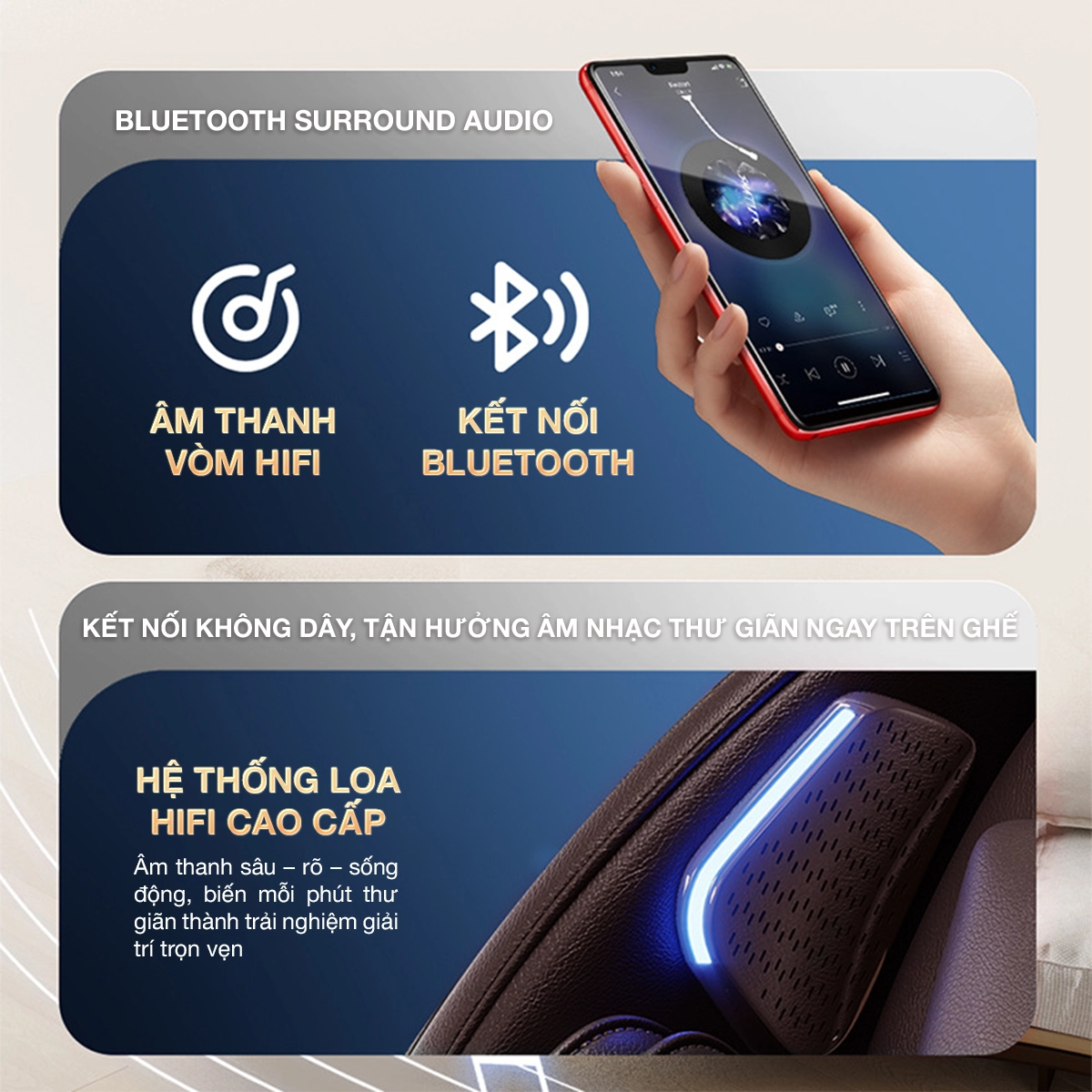 Ghế massage OKACHI DUAL CORE MASTER JP-9800X