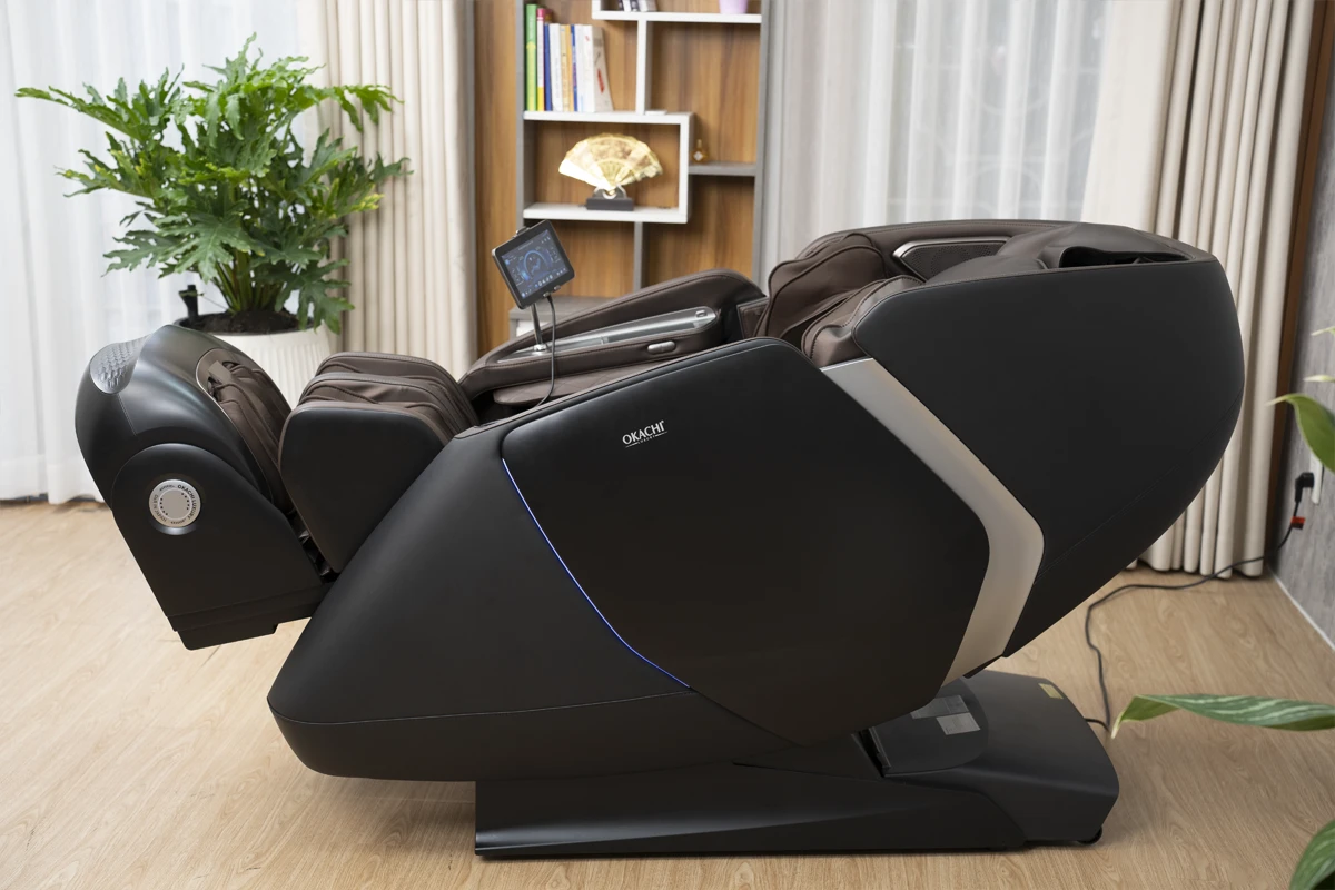 ghế massage okachi jp-9800x hình thực tế