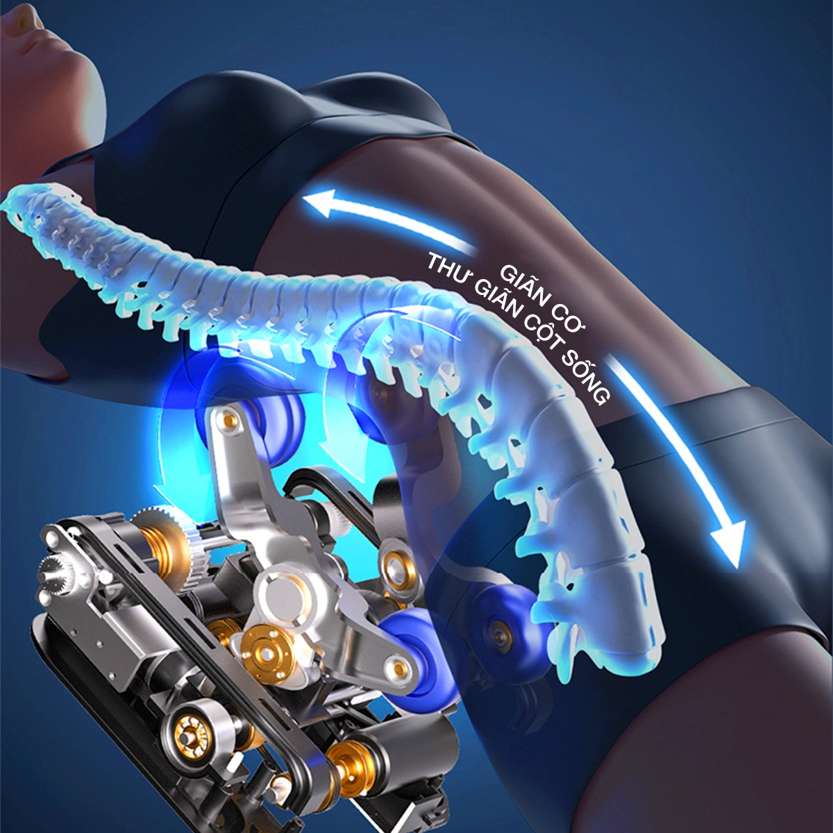 Ghế massage OKACHI DUAL CORE MASTER JP-9800X