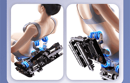 Ghế massage DUAL CORE MASTER OKACHI JP-9986 