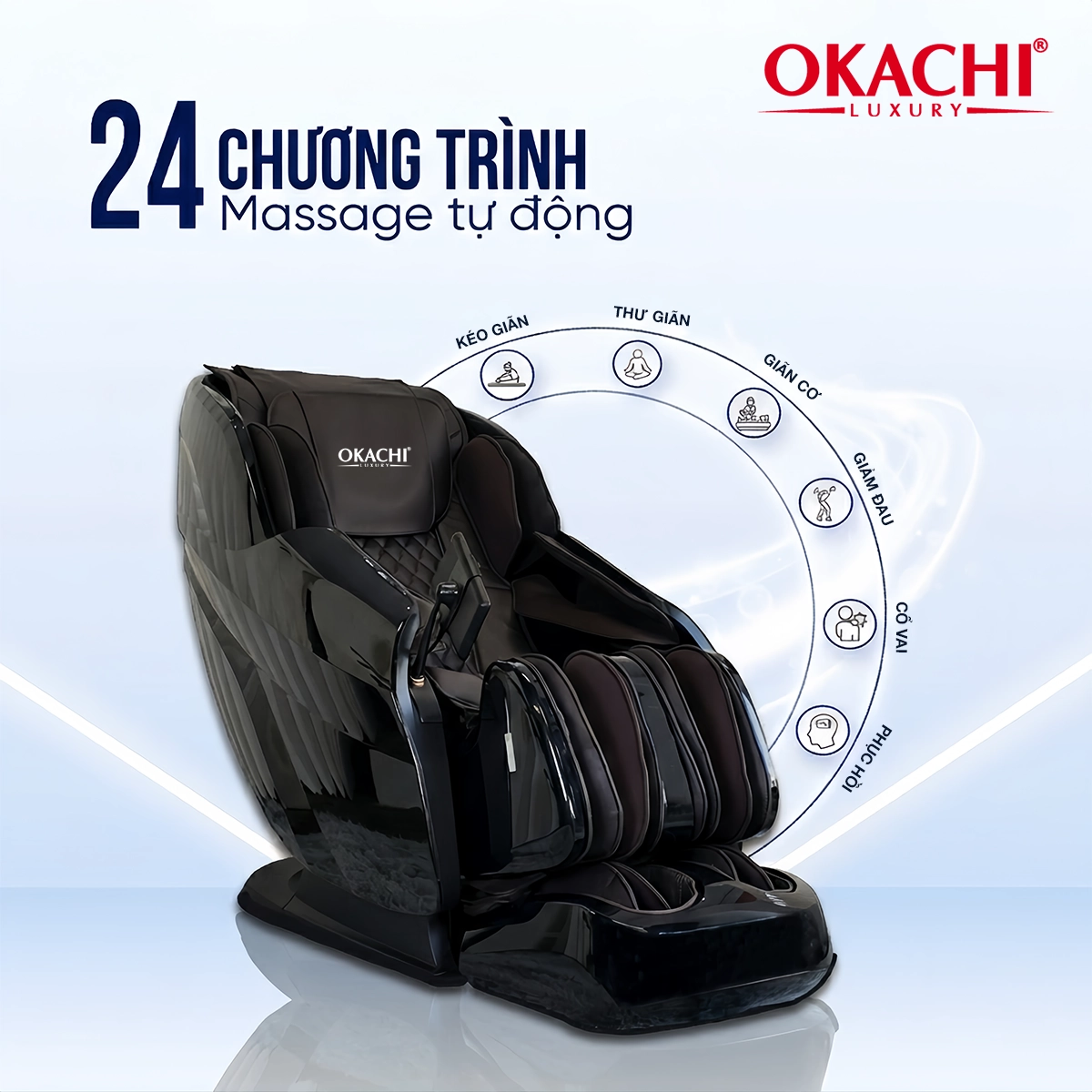 Ghế massage OKACHI IHOCO IH-1238