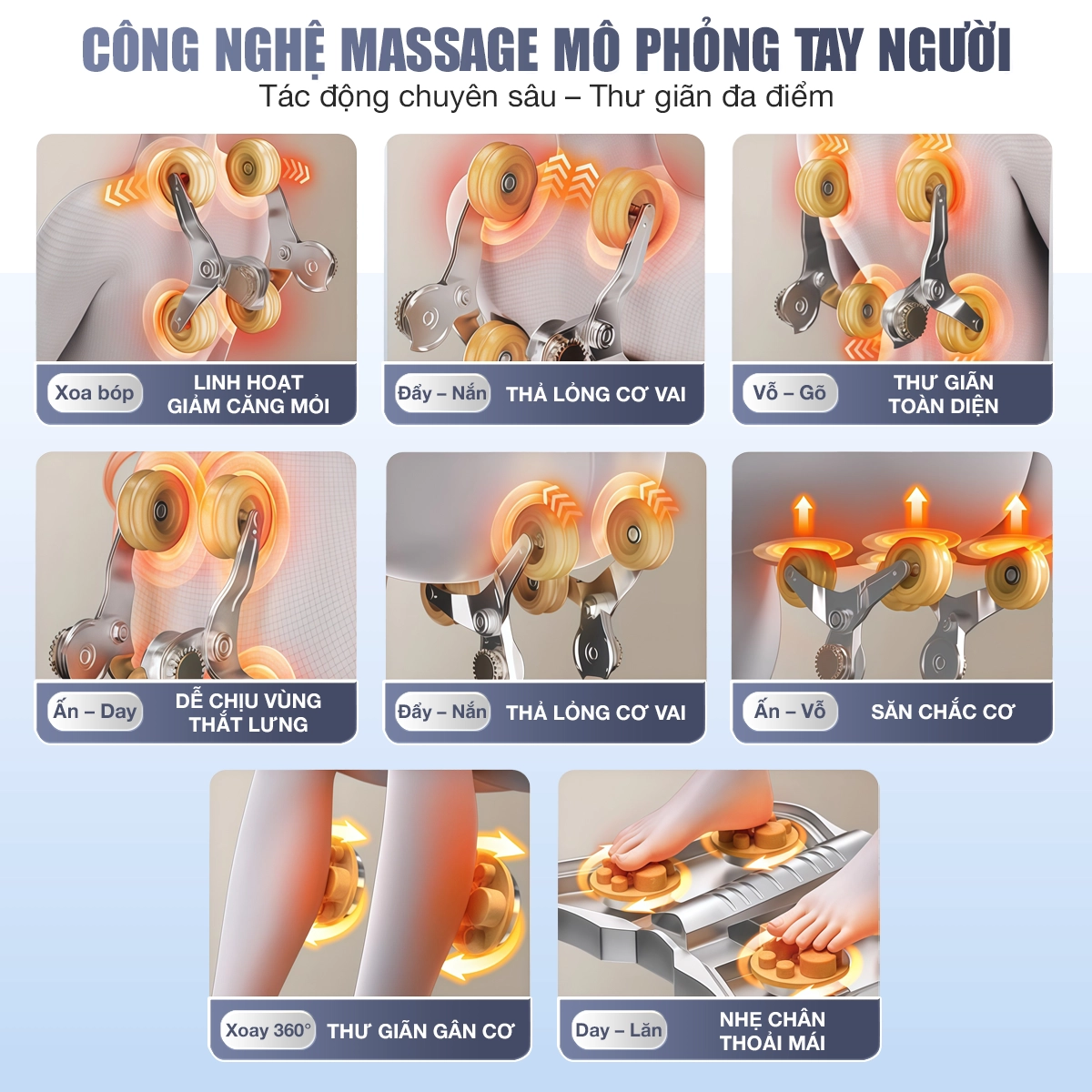 Ghế massage OKACHI IHOCO IH-1238
