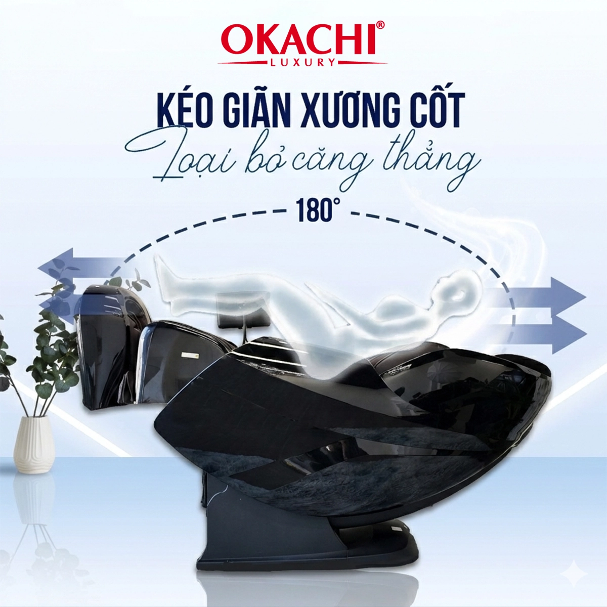 Ghế massage OKACHI IHOCO IH-1238