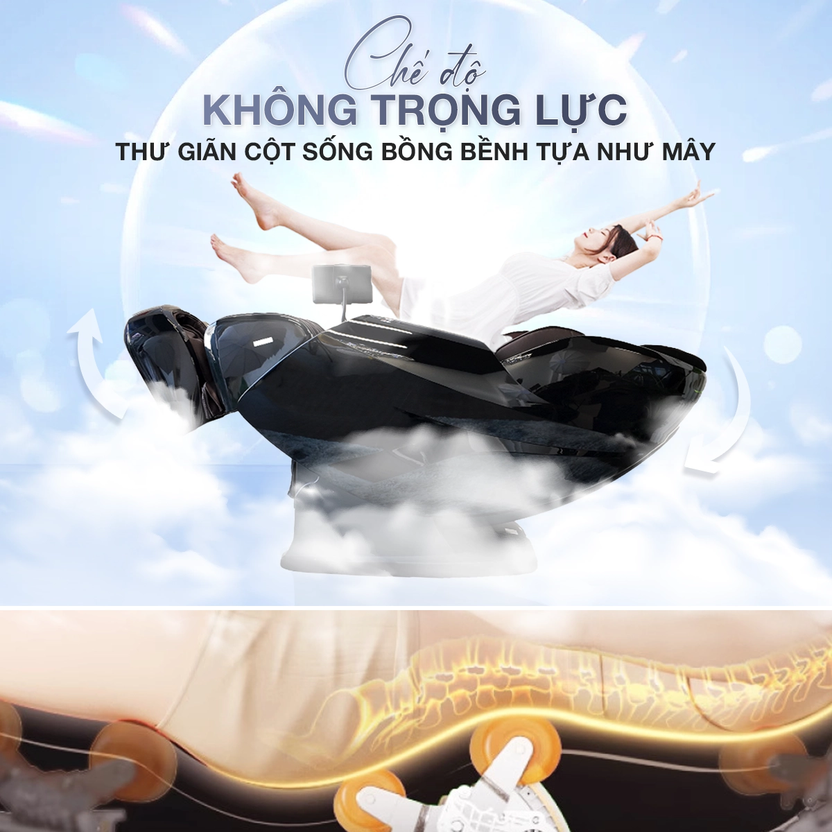 Ghế massage OKACHI IHOCO IH-1238