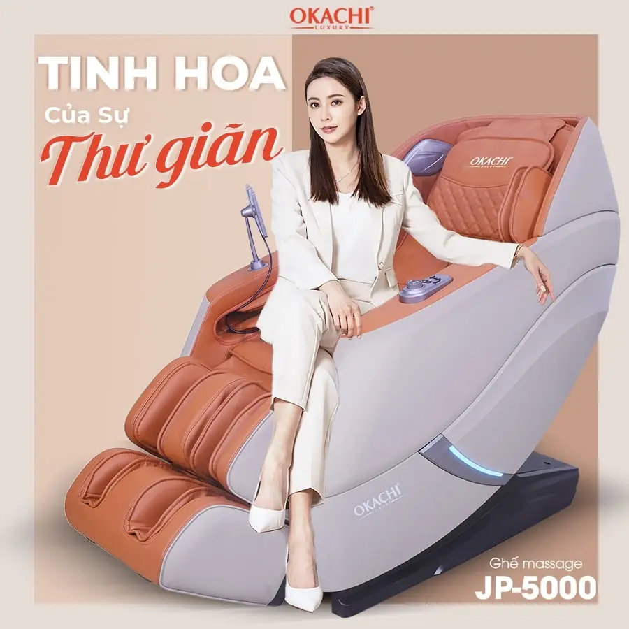 Ghế massage toàn thân OKACHI JP-5000