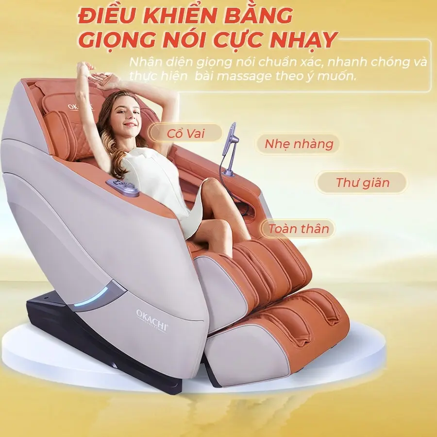 Ghế massage toàn thân OKACHI JP-5000
