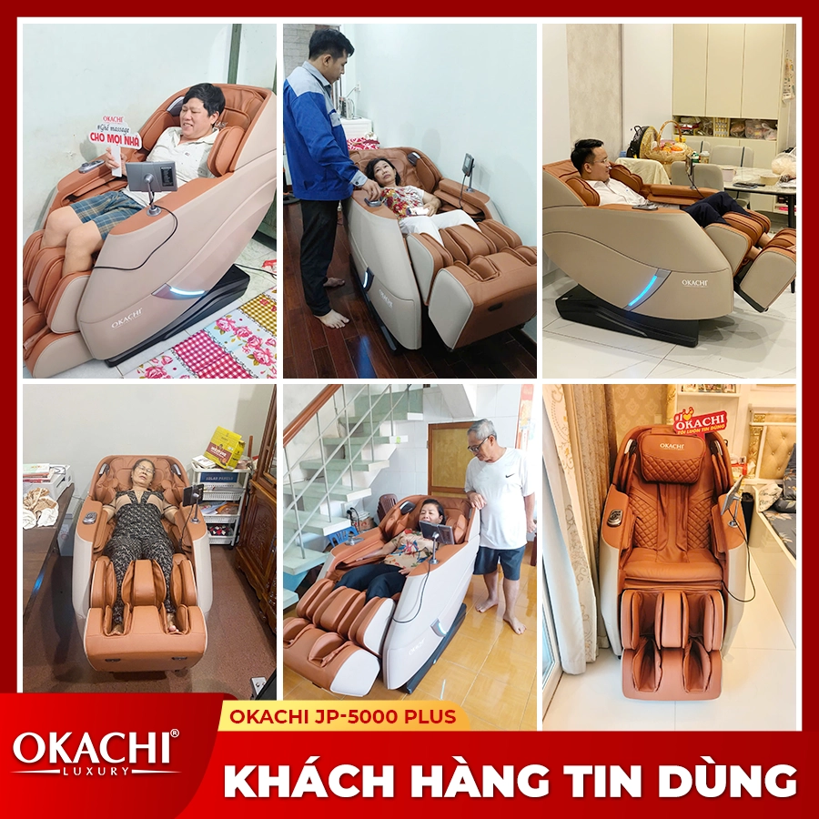 Ghế massage toàn thân OKACHI JP-5000