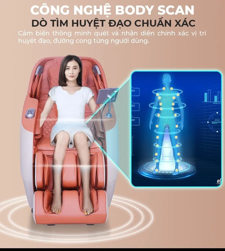 Ghế massage toàn thân OKACHI JP-5000