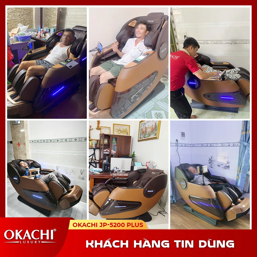 Loa hifi ghế massage Okachi JP-5200