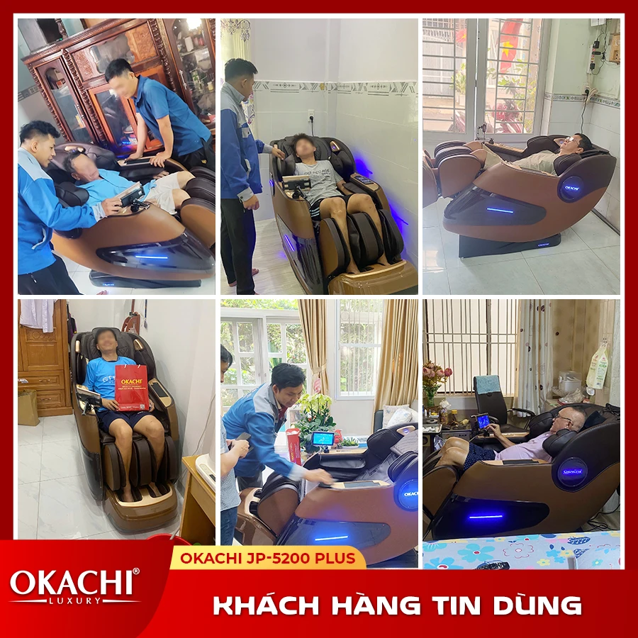 Loa hifi ghế massage Okachi JP-5200