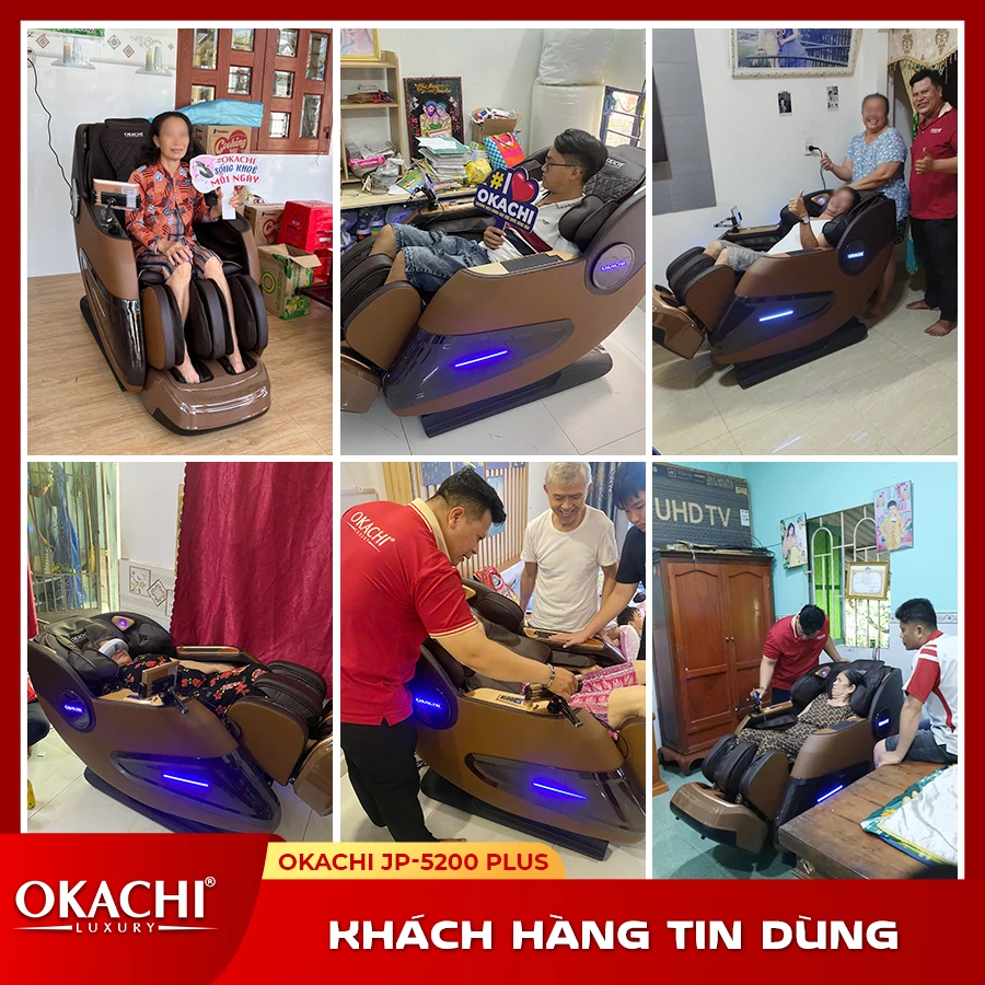 Loa hifi ghế massage Okachi JP-5200