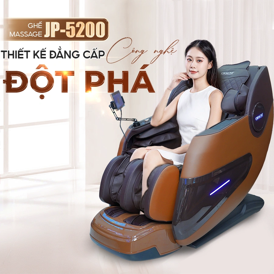 Ghế massage JP-5200 Thiết kế đẳng cấp