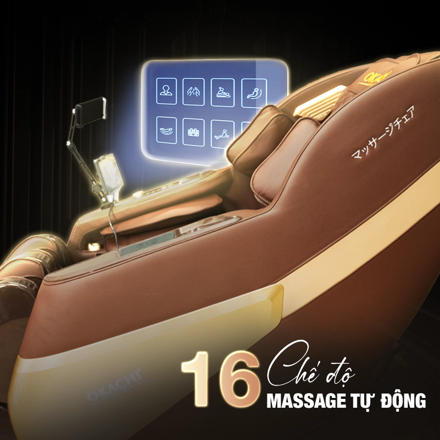 Ghế massage OKACHI Deluxe JP-S68
