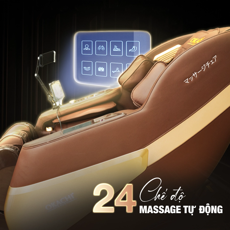 Ghế massage OKACHI Deluxe JP-S68