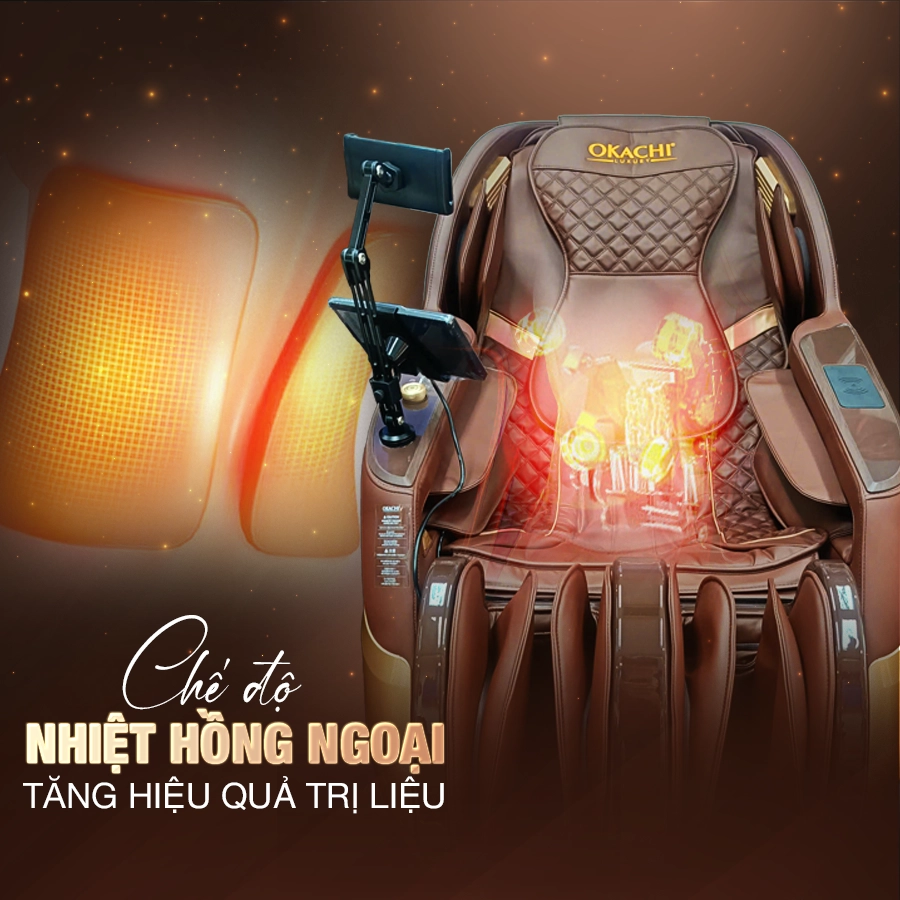 Ghế massage OKACHI Deluxe JP-S68