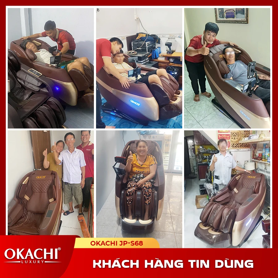 Ghế massage OKACHI Deluxe JP-S68