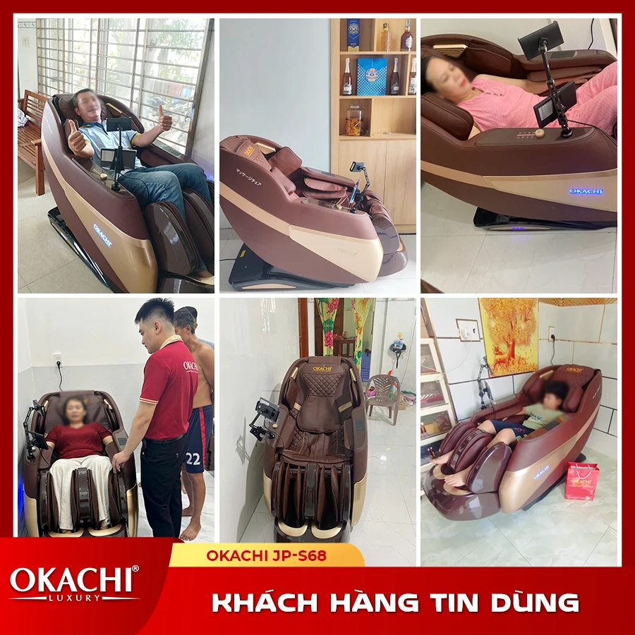 Ghế massage OKACHI Deluxe JP-S68