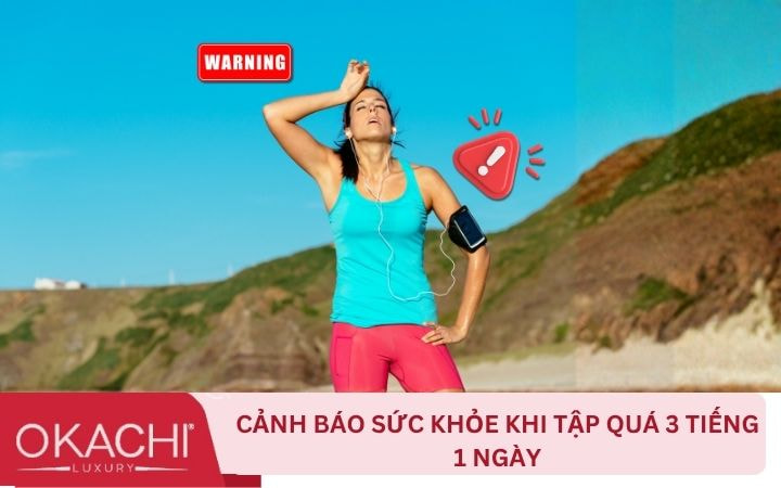 Thể trạng khi tập quá 3 tiếng