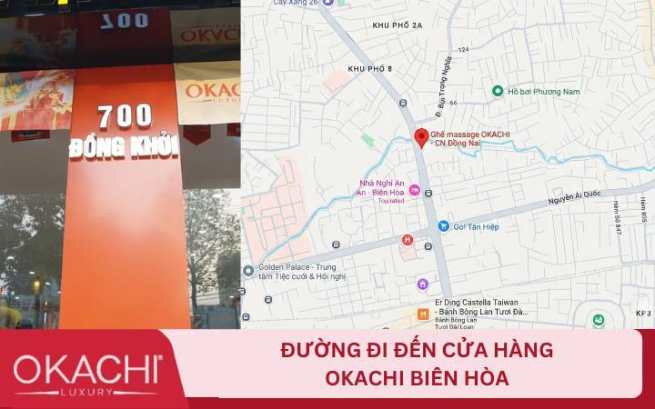 Đường đi tới Okachi Đồng Nai