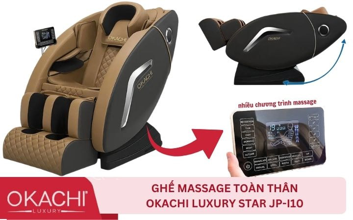 Ghế massage OKACHI LUXURY Star JP-I10
