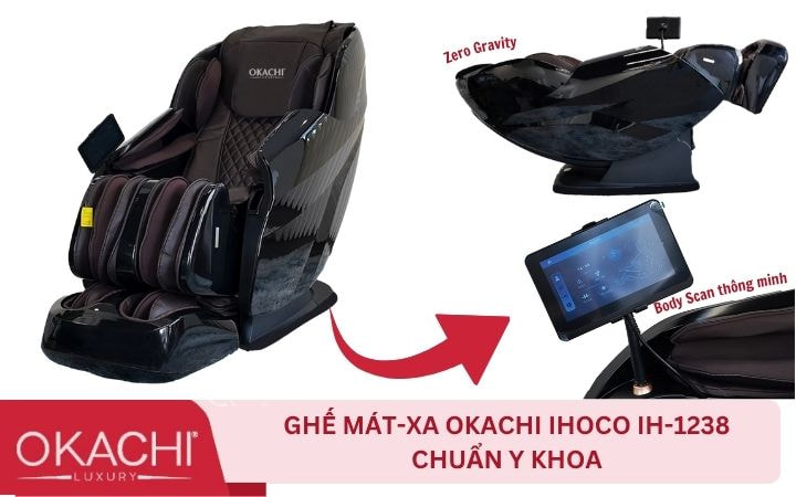 Ghế mát-xa OKACHI iHoco IH-1238