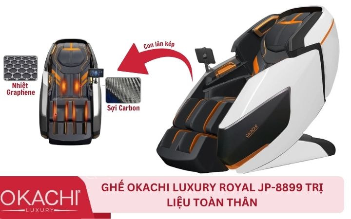 Ghế OKACHI LUXURY ROYAL JP-8899