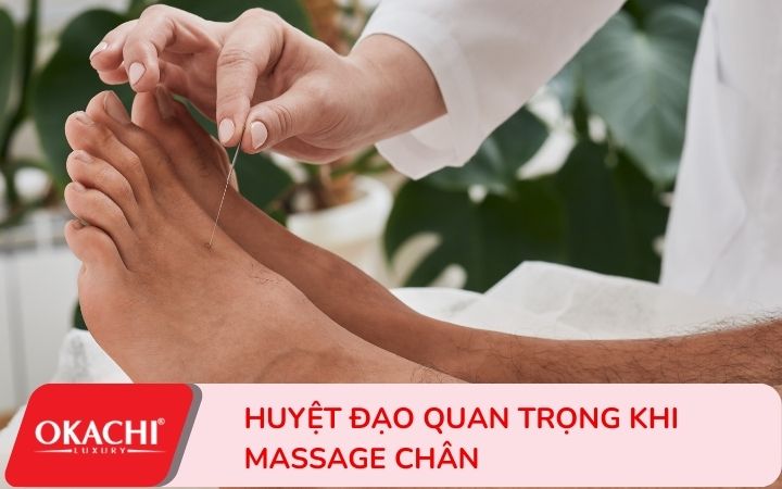 huyệt đạo quan trọng khi massage bắp chân