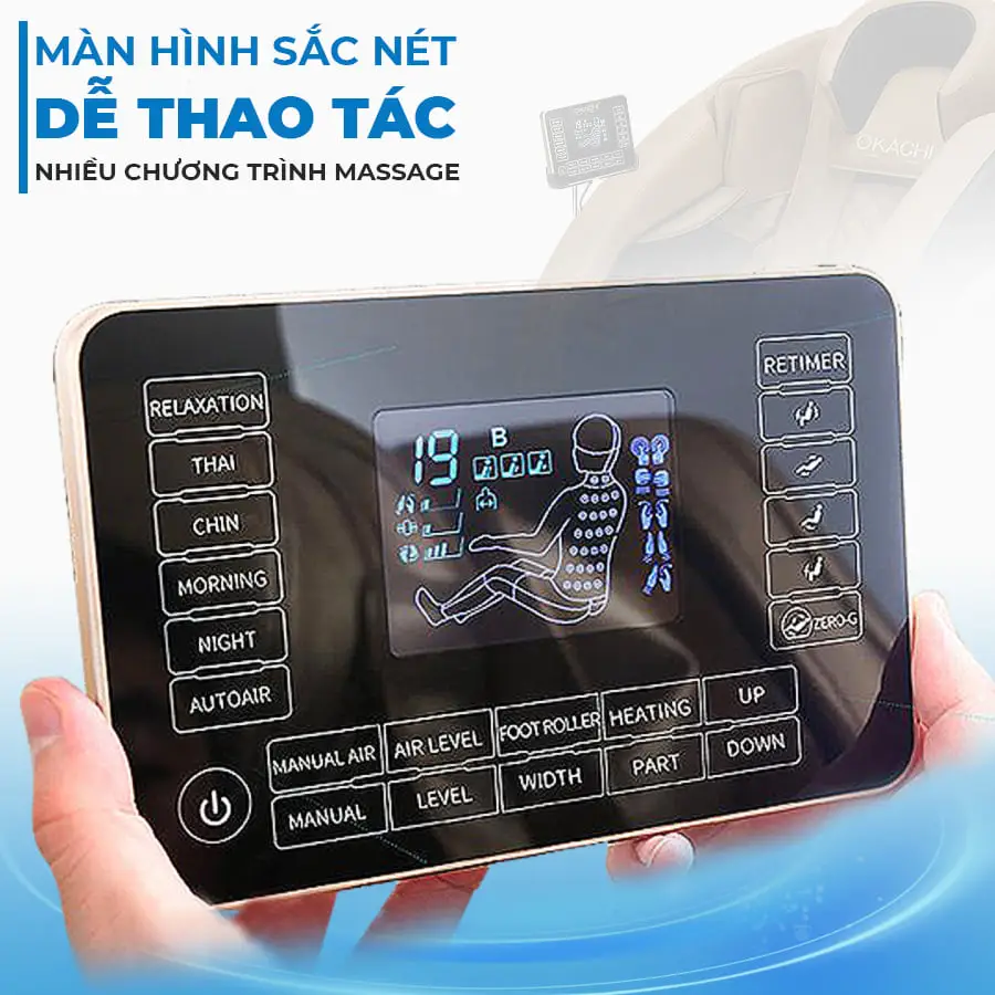 Ghế massage toàn thân OKACHI LUXURY Star JP-I10