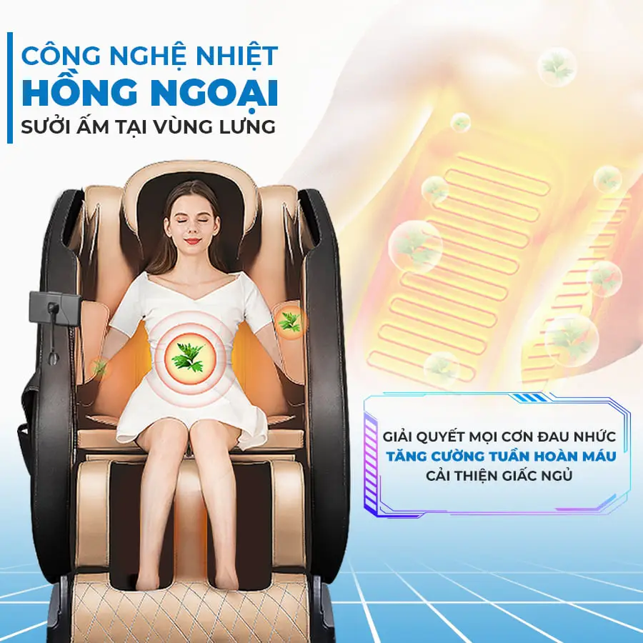 Ghế massage toàn thân OKACHI LUXURY Star JP-I10
