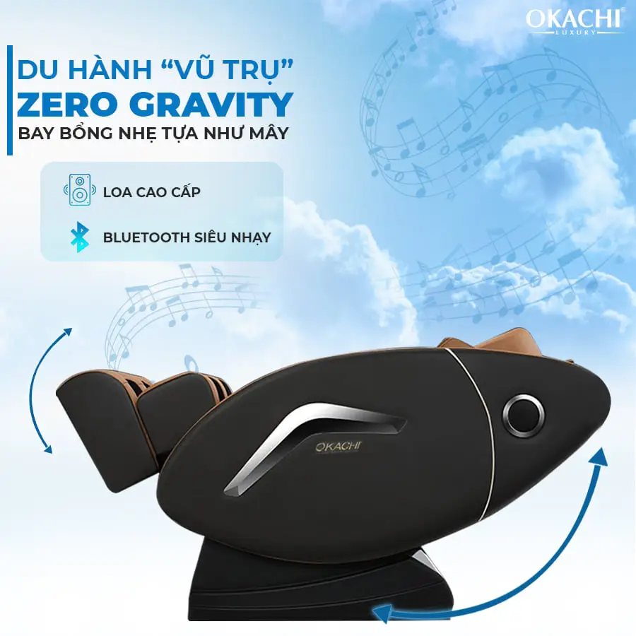 Ghế massage toàn thân OKACHI LUXURY Star JP-I10