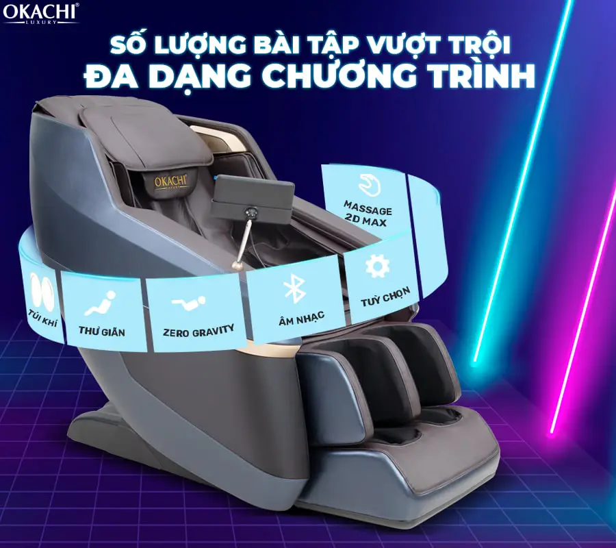Ghế Massage Toàn Thân OKACHI LUXURY JP-i15