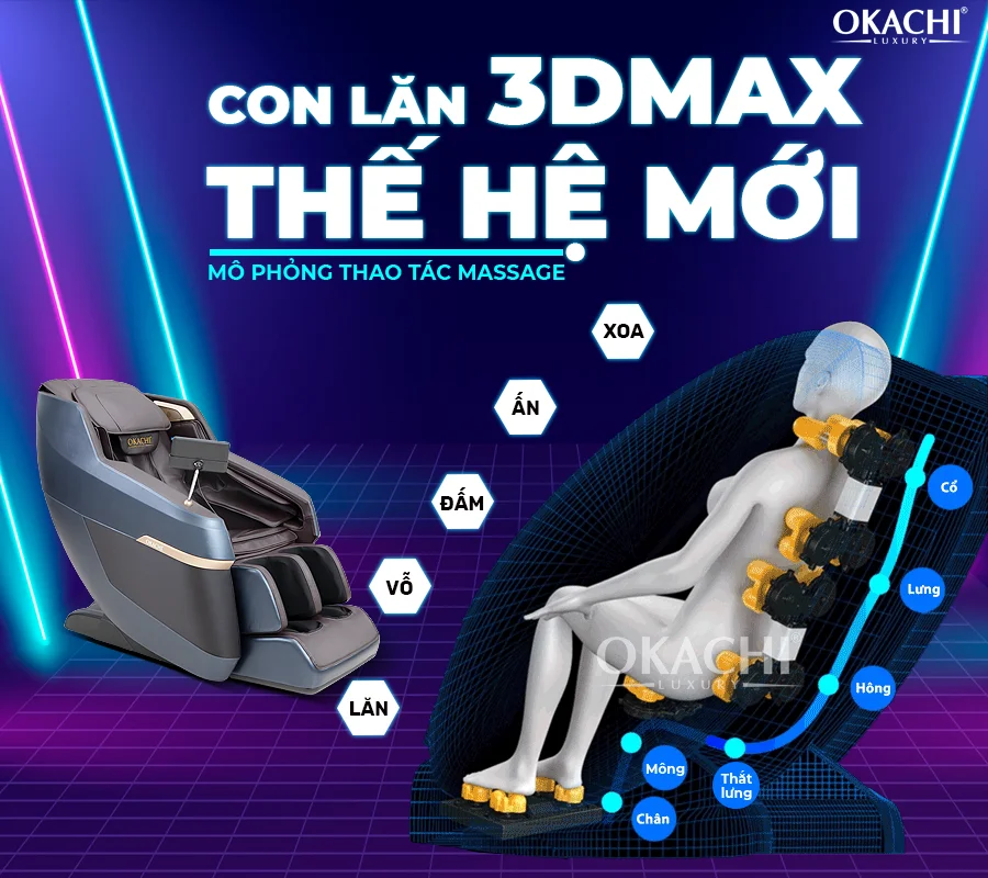 Ghế Massage Toàn Thân OKACHI LUXURY JP-i15