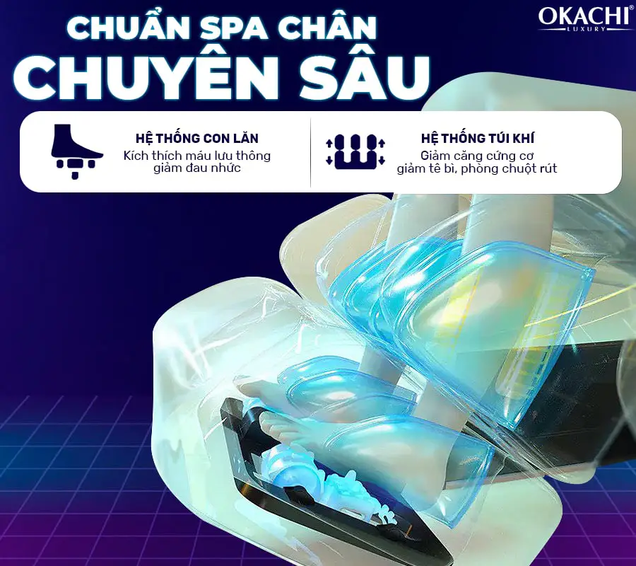 Ghế Massage Toàn Thân OKACHI LUXURY JP-i15