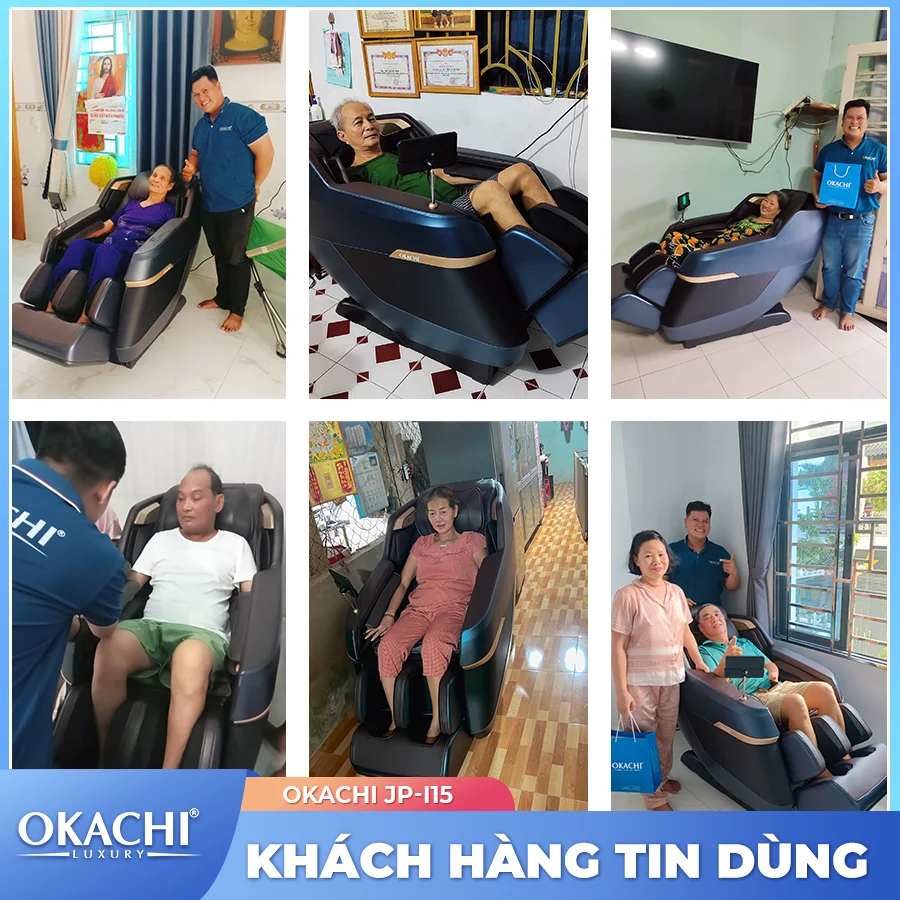 Ghế Massage Toàn Thân OKACHI LUXURY JP-i15
