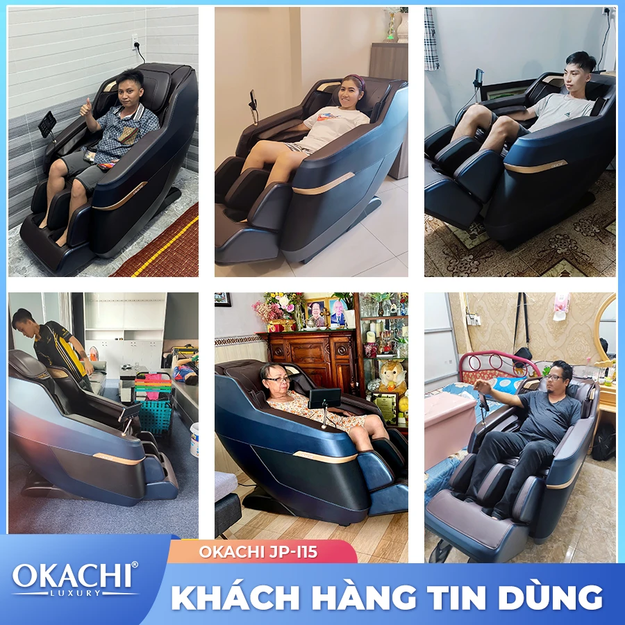 Ghế Massage Toàn Thân OKACHI LUXURY JP-i15