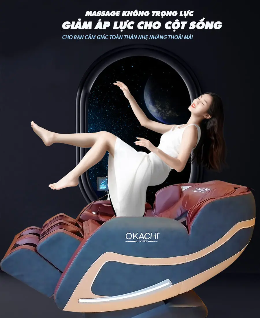 Ghế massage toàn thân Okachi Luxury star JP-i25 plus